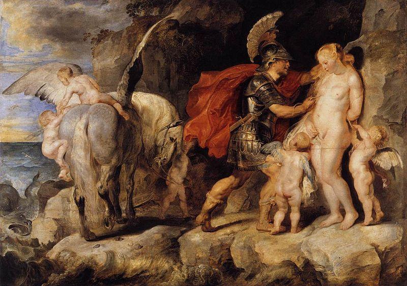 Peter Paul Rubens Perseus Freeing Andromeda Spain oil painting art